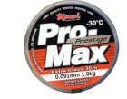 Леска Pro-Max Prestige (Momoi), монофильная, зимняя 0,205 мм, 5 кг, дл. 30 м, цвет прозрачный